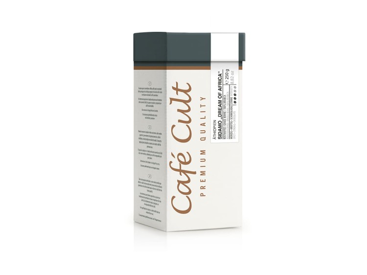 Kawa ziarnista Etiopia Sidamo Dream of Africa 250 g – Cafe Cult