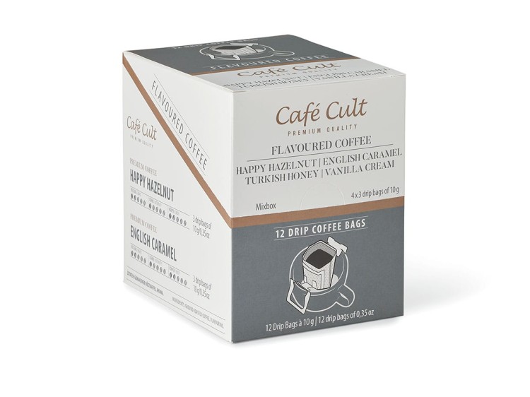 Mix Box kaw aromatyzowanych drip Cafe CULT