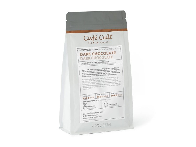 Kawa ziarnista Ciemna Czekolada 250 g – 100% Arabica o intensywnej nucie gorzkiej czekolady Świat Herbat