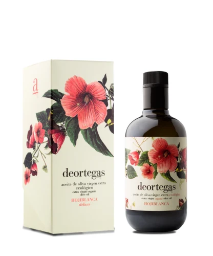 oliwa extra virgin Deortegas Hojiblanca BIO 500 ml opakowanie prezentowe premium