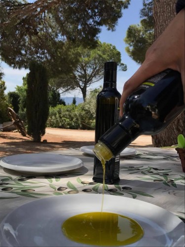 Oliwa Cornicabra BIO Deortegas polewana na talerz – świeża oliwa extra virgin