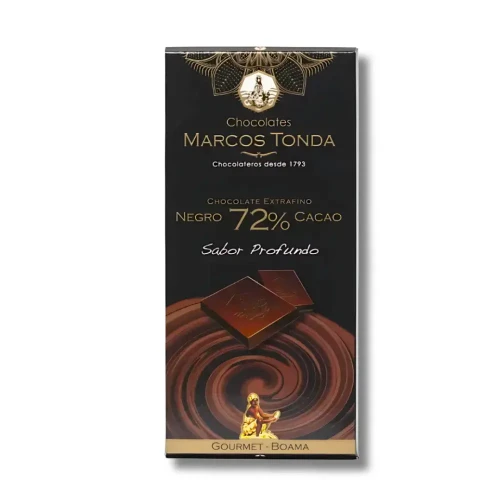 czekolada gorzka 72% Boama Gourmet 100g Marcos Tonda Hiszpania