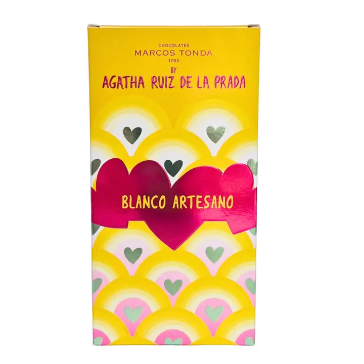 biała czekolada Agatha Ruiz de la Prada Marcos Tonda 100 g premium