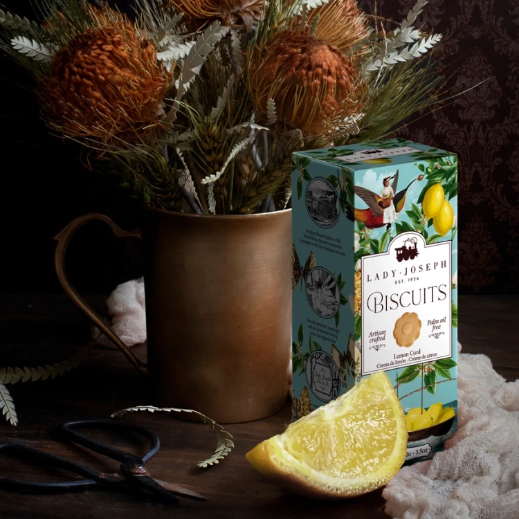 Cytrynowe ciasteczka Lady Joseph w stylu gourmet premium