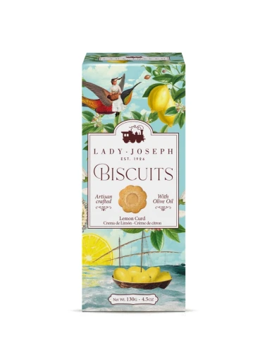Lady Joseph Lemon Curd – ciasteczka premium z kremem cytrynowym 100 g