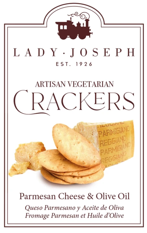 Hiszpańskie krakersy premium Lady Joseph Parmigiano Reggiano