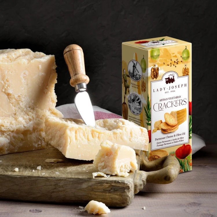 Krakersy premium Lady Joseph do serów i prosecco
