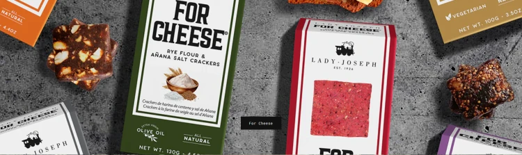 Lady Joseph pieczywo tapas premium do serów i win gourmet