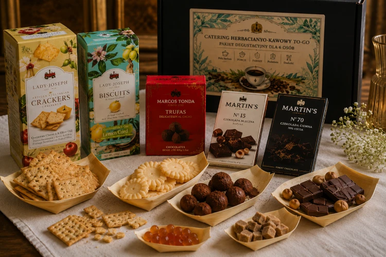 premium przekąski do cateringu biznesowego lady joseph trufle czekolada