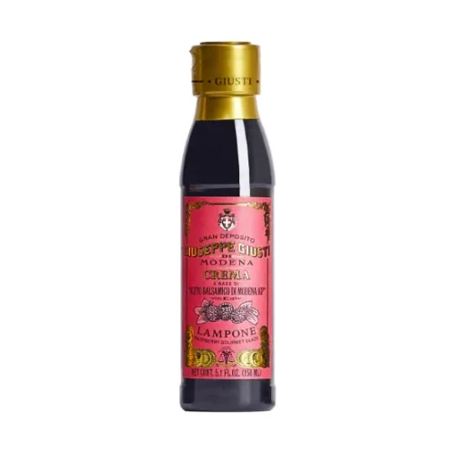 Krem balsamiczny z maliną Acetaia Giusti 150 ml na bazie Aceto Balsamico di Modena IGP