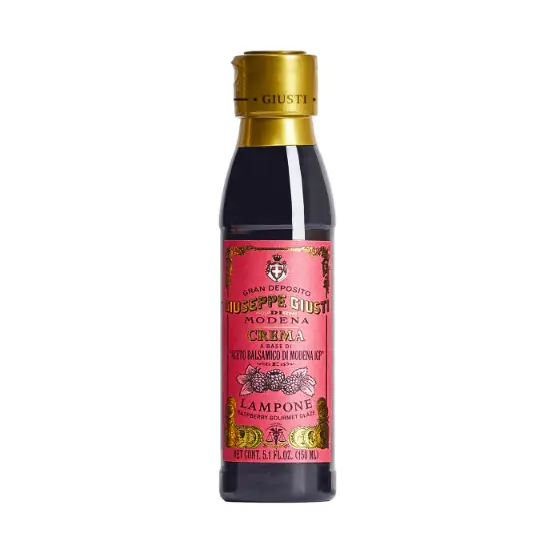 Krem balsamiczny z maliną Acetaia Giusti 150 ml na bazie Aceto Balsamico di Modena IGP