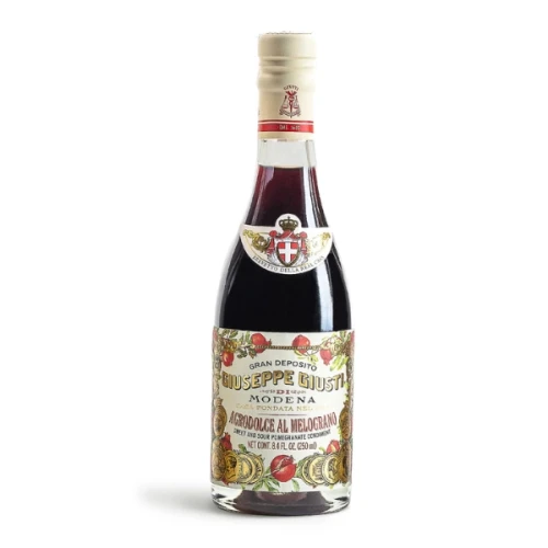Giusti Sos z Granatem Premium 250 ml – włoski dressing słodko-kwaśny z granatem