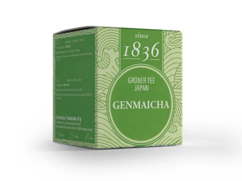 Japan Genmaicha – zielona herbata z prażonym ryżem 15 piramidek 45 g