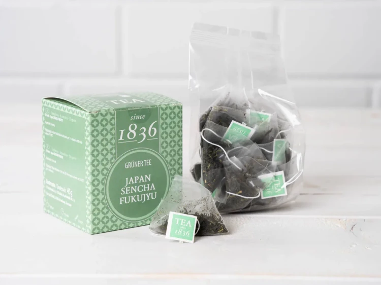 Japan Genmaicha 1836 tea – zielona herbata z ryżem w piramidkach