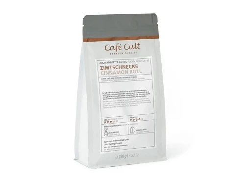 Café Cult Cinnamon Roll – kawa ziarnista o smaku bułeczki cynamonowej 250 g
