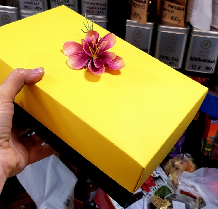 Możliwe kolory pudełka