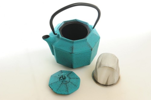 Dzbanek żeliwny 850ml Lapis-lazuli / turkus
