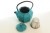 Dzbanek żeliwny 850ml Lapis-lazuli / turkus