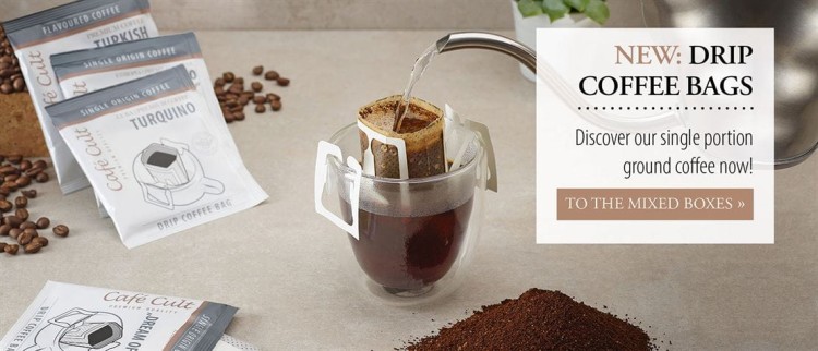 Zestaw kaw DRIP BAG Single Origin Cafe CULT – cztery smaki kawy Speciality