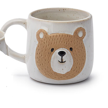 Kubek NIEDŻWIEDŻ CARLO 450 ml fi. 8,5 cm, wys. 9,5 cm