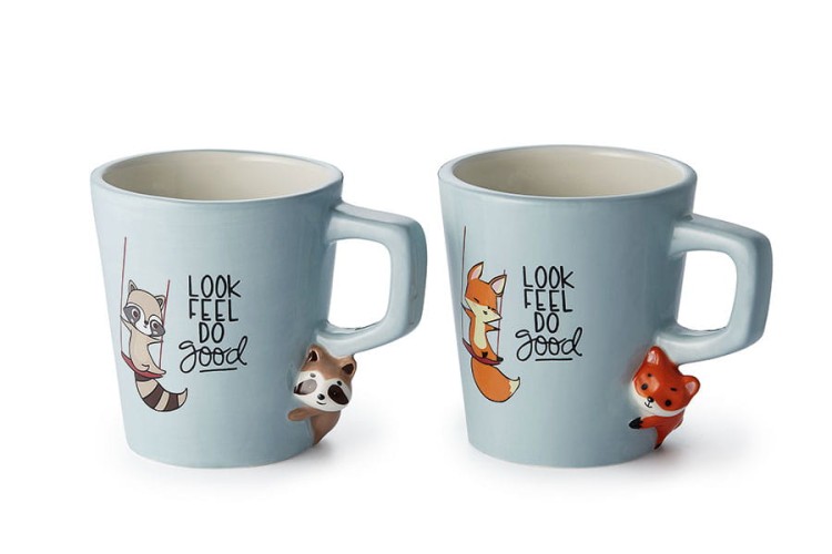 Kubek Lisek i SZOP OLLIE 300 ml fi. 8,5 cm, wys. 10,5 cm - kliknij na PRODUKTY POWIĄZANE, tam znajdziesz pasujący kubek do pary:)