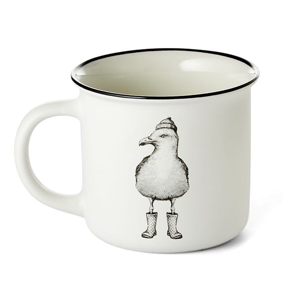 Kubek Jore 350 ml Kostna Porcelana - lewa strona kubka