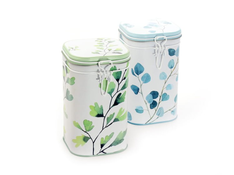 Puszka TREES zielona i niebieska 250g