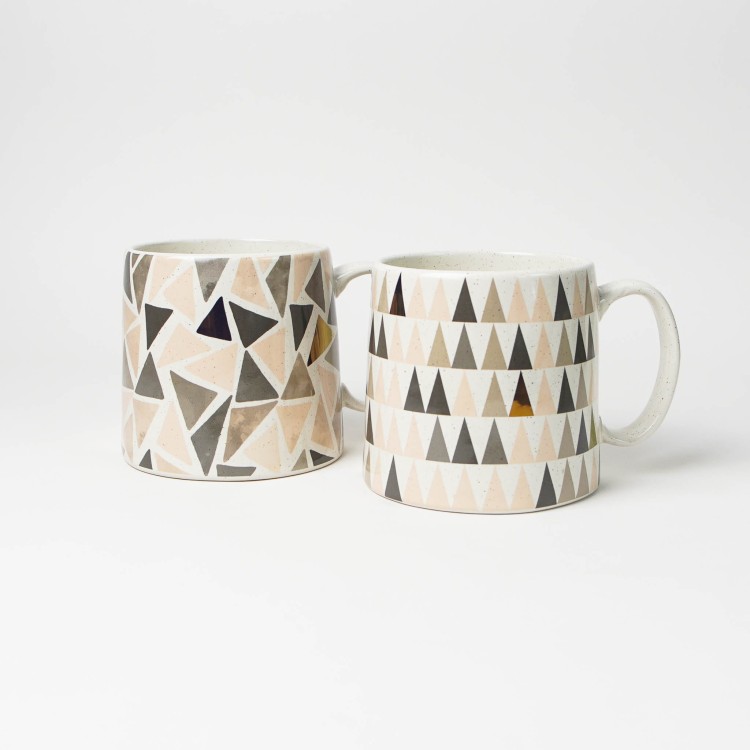 Kubek Janina 0,45l - 2 wzory - ceramika