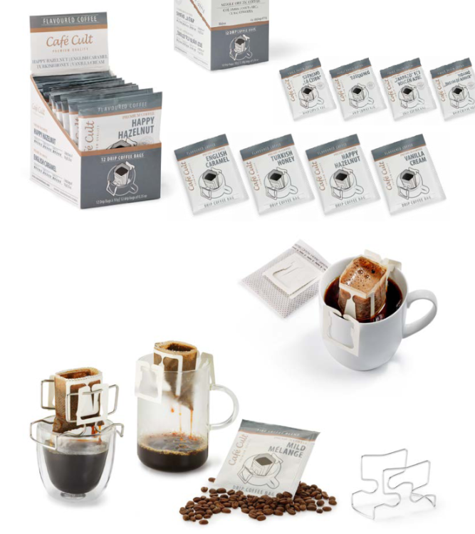 Kawa drip bag Cafe CULT – saszetki z kawą single origin w zestawie degustacyjnym