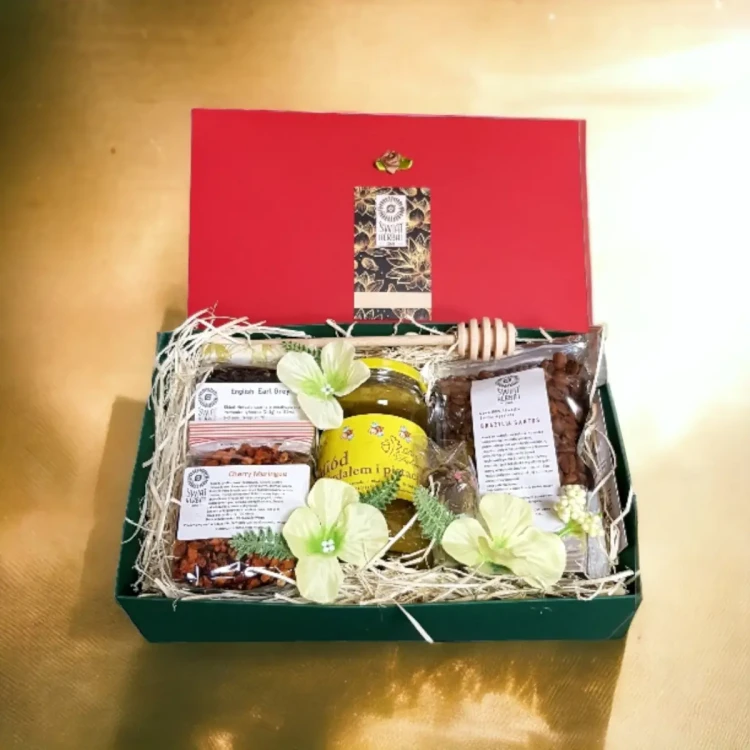 Zestaw w pudełku - gotowy do wręczenia