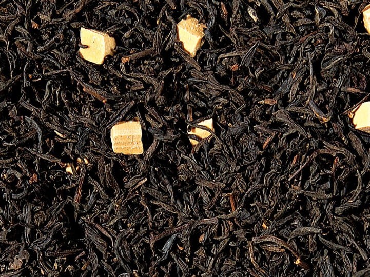 herbata czarna karmelowa liściasta z kawałkami karmelu – Świat Herbat