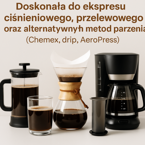 Kawa Bolivia Arabica – idealna do ekspresu ciśnieniowego, przelewowego oraz metod alternatywnych: Chemex, drip i AeroPress