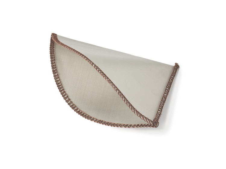 Stalowy filtr do kawy Coffeefilter Elian – stożkowy filtr z brązowym obszyciem, wykonany ze stali nierdzewnej.